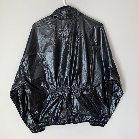JoyLab Jackets & Coats Joy Lab Metallic Windbreaker Poncho Jacket